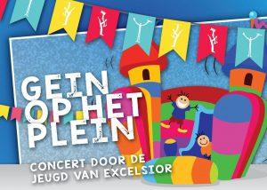Gein op het plein groot jeugdconcert Excelsior Winterswijk